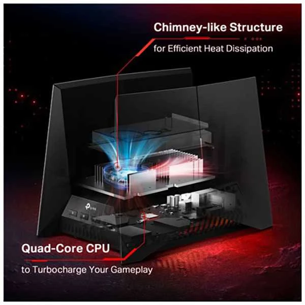 TP-LINK | BE19000 Tri Band Wi-Fi 7 Gaming Maršrutizatorius | Archer GE800 | 802.11be | 1376 Mbit/s | Ethernet LAN (RJ-45) jungtys 1 | Mesh Support No | MU-MiMO No | No mobile broadband