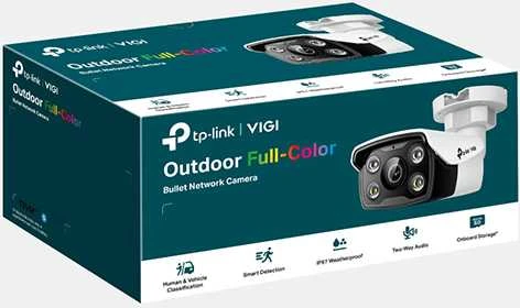 TP-LINK | VIGI 4MP lauko visų spalvų tinklo kamera | VIGI C340 | Kulka | 4 MP | 2,8 mm | IP66 | H.265+/H.265/H.264+/H.264 | MicroSD