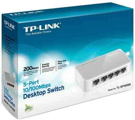 Šakotuvas Komutatorius TP-Link / TL-SF1005D