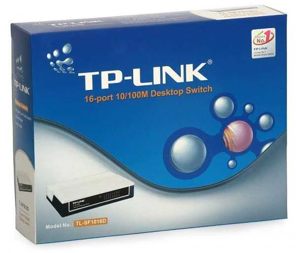 Maršrutizatorius TP-LINK 16 prievadų 10/100 Mbps komutatorius darbalaukio
