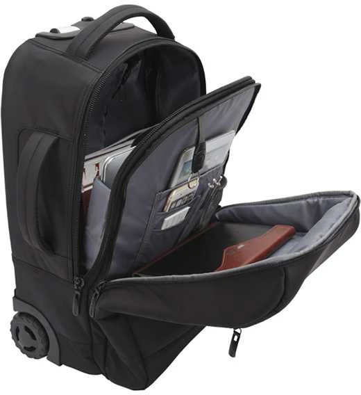 Troley na notebook 15,6", CPLUS, juoda su poliester, Bestlife