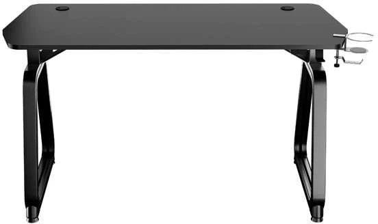 Žaidimų stalas Ultradesk Booster Gaming Desk, Glass LED RGB, Juodas