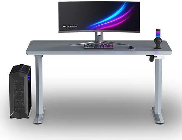 ULTRADESK QUEST žaidimų stalas, 140x70cm, 72-120cm, kamuolys-kamuolys