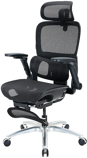 Ultradesk INNOVATOR Ergonomiczny fotel biurowy, juoda