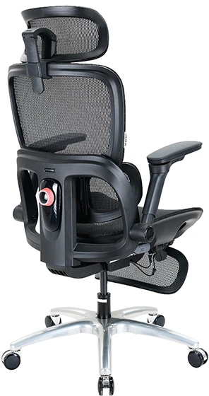 Ultradesk INNOVATOR Ergonomiczny fotel biurowy, juoda