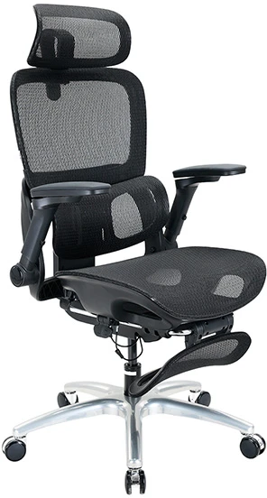 Ultradesk INNOVATOR Ergonomiczny fotel biurowy, juoda