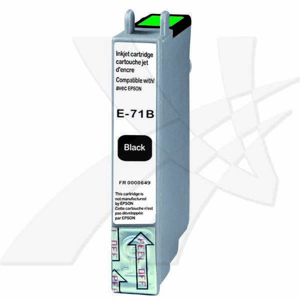 UPrint kompatybilny ink / tusz su C13T07114011, E-71B, juodas, 12ml
