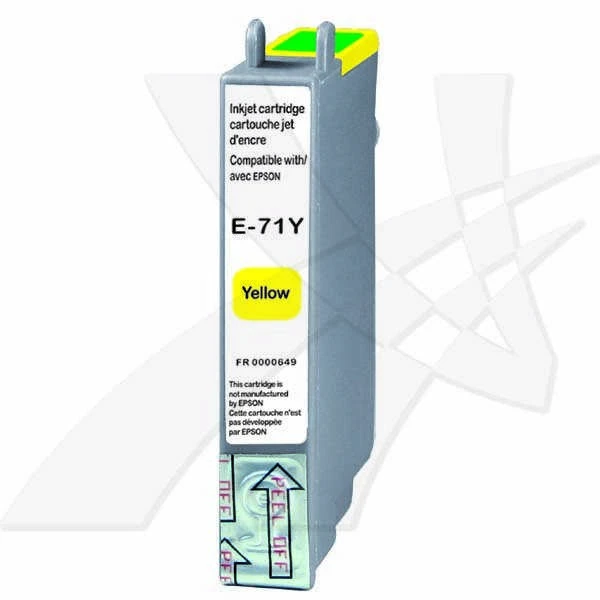 Su UPrint suderinamas rašalas / su rašalas C13T07144021, E-71Y, geltonas, 10 ml