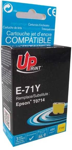 Su UPrint suderinamas rašalas / su rašalas C13T07144021, E-71Y, geltonas, 10 ml