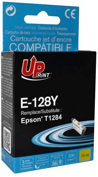 Su UPrint suderinamas rašalas / su rašalas C13T12844011, E-128YE, geltonas, 230s, 5ml