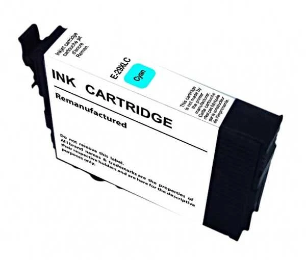 Suderinamas su „UPrint“ rašalo kasetė / C13T29924010, T29XL, E-29XLC, žydra, 450 s, 7 ml