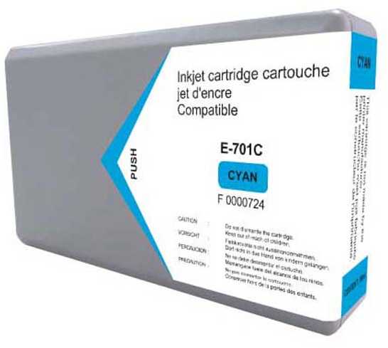 UPrint Ink E-701C / C13T70124010 rašalas (žydra)