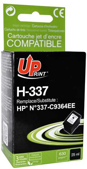 Rašalas UPrint H-337B rašalas / C9364EE Nr.337 (Juodas)