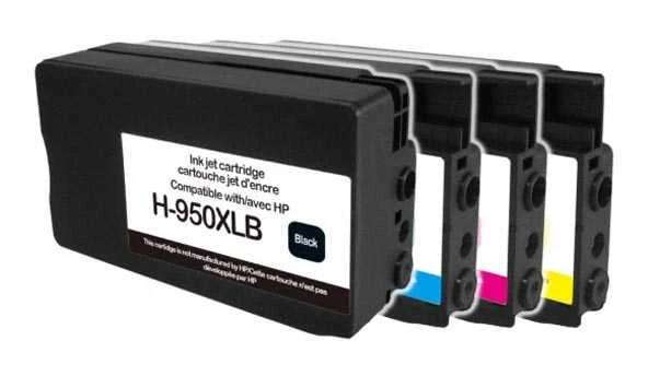 UPrint rašalo H-950 / 951XL / CN045AE rašalo rinkinys (juoda, žalsvai mėlyna, rausvai raudona, geltona)