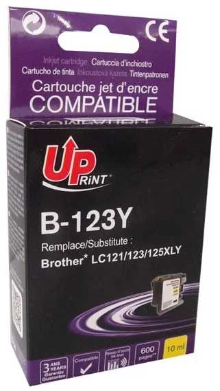 Su UPrint suderinamas rašalas / su LC-123Y, B-123Y, geltonas, 600s, 10ml