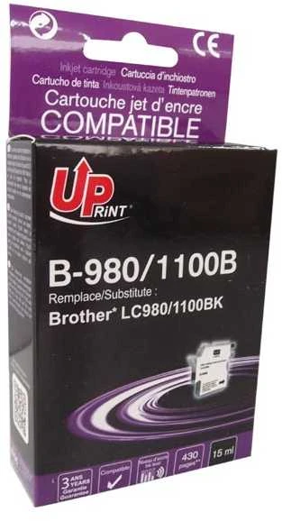 UPrint kompatybilny ink / tusz su LC-980BK, B-980B, juodas, 15ml