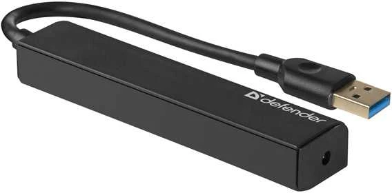 Defender USB 3.0 šakotuvas su laidu