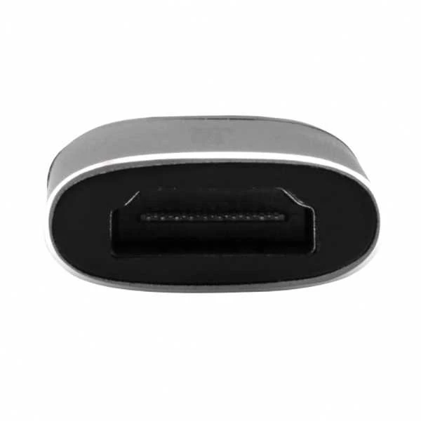 Verbatim 49143 vaizdo kabelio adapteris 0,01 m C tipo USB HDMI Juoda, Sidabras