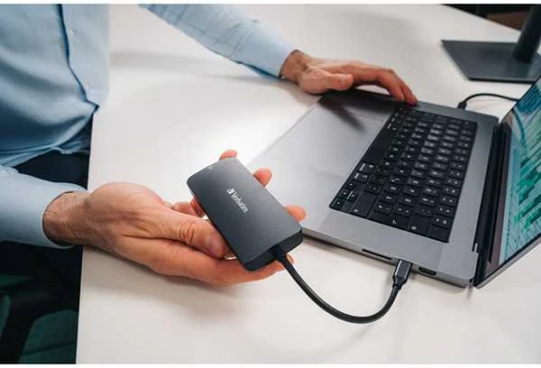 Verbatim Adapteris Hub USB-C – HDMI/USB-C /Eternet/2xUSB-A 3.0 pilkos spalvos 32150