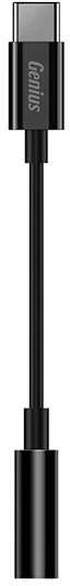 Genius USB-C į 3.5 mm adapteris, juodas