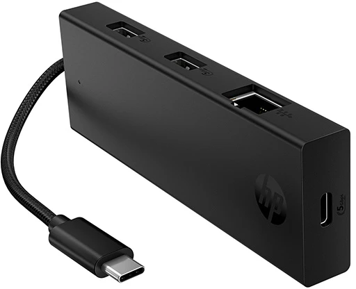 HP USB šakotuvas Nešiojamasis USB-C šakotuvas