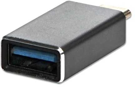 Metalinis USB C į USB A adapteris
