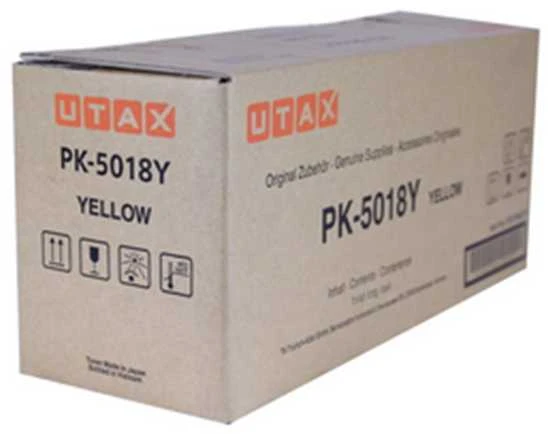 Utax PK-5018Y (1T02TWAUT0) Lazerinė kasetė, Geltona