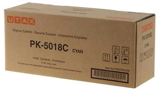 Utax toner PK-5018C (1T02TWCUT0) Lazerinė kasetė, Žydra