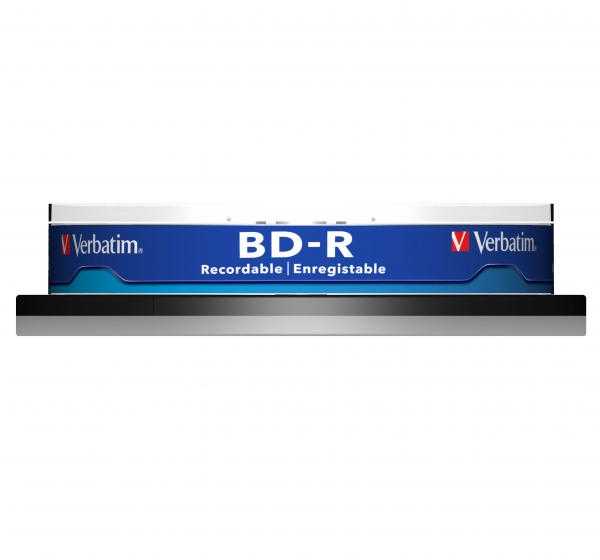 Verbatim BD-R SL 25GB 6 x 10 Pack Spindle 10 vnt