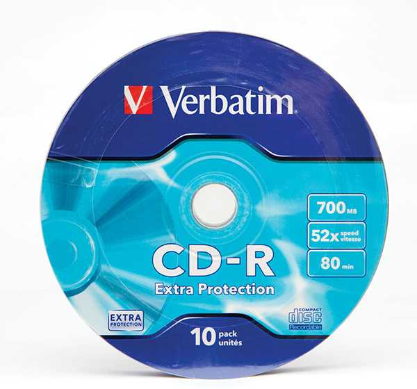 VERBATIM CD-R 700MB 52X EXTRA PR SP 10PK