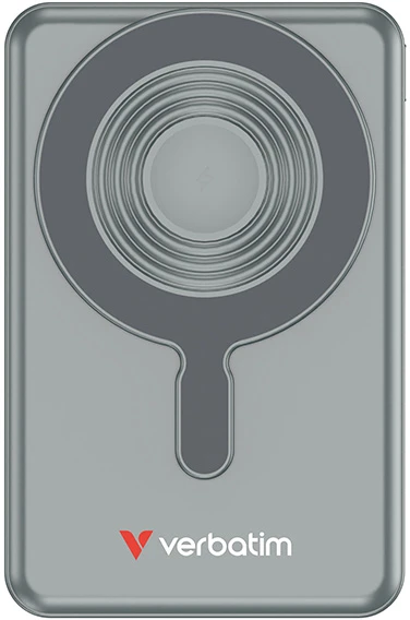 Verbatim power bank Charge n Go 2C Ekranas, kabelis 12V, ładowanie telefonu, 32272, 10000mAh, Mocowanie magnetyczne, Pilka