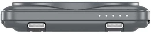 Verbatim Powerbank Charge ,n, Go su dwoma kablami 5V, ładowanie telefonu, 32251, 5 000mAh, Mocowanie magnetyczne, pilka