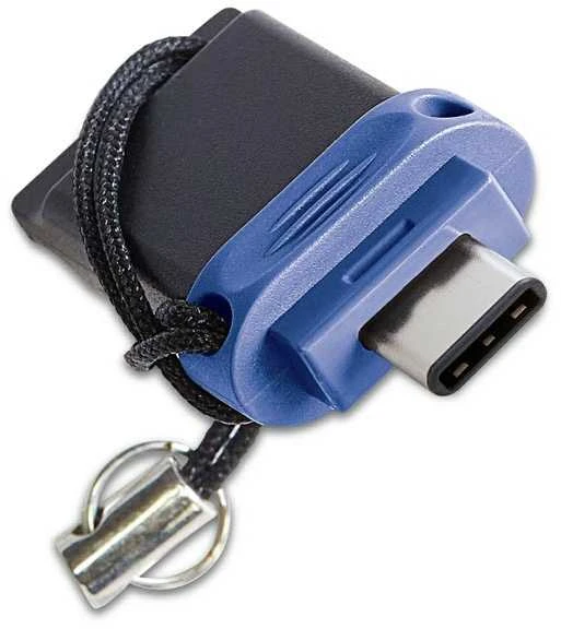 32 GB USB atmintinė, dviguba, USB 3.0/USB C, Verbatim