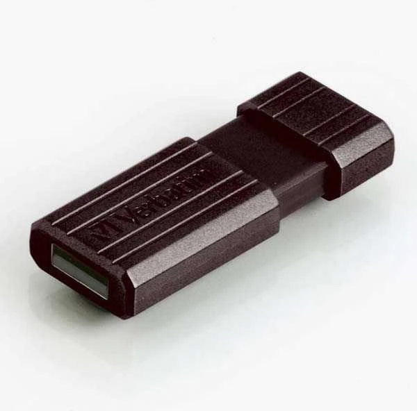 Verbatim PinStripe 128GB USB atmintukas USB A tipo 2.0 Juoda