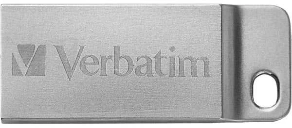 Verbatim Pendrive 16GB USB-A 2.0 Metal Executive sidabro spalvos 98748