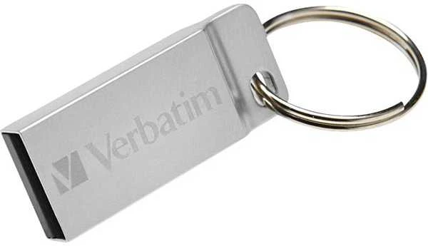 Verbatim Pendrive 16GB USB-A 2.0 Metal Executive sidabro spalvos 98748