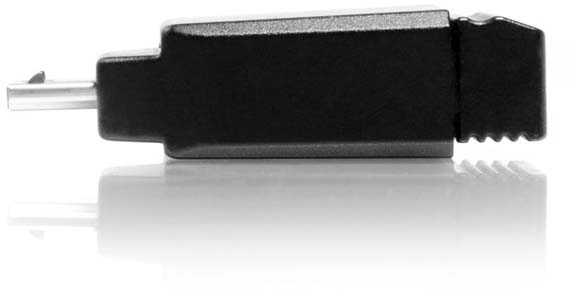 USB atmintis Verbatim 32GB, su OTG adapteriu, juoda / V49822