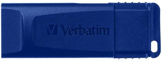Verbatim USB atmintinė, USB 2.0, 32GB, Slider, mėlyna, raudona, 49327, USB A, usb su ištraukiama jungtimi. 2 vnt