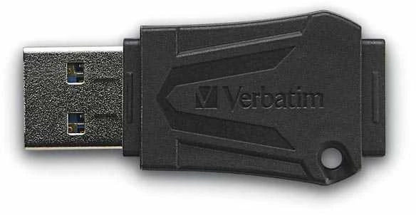 Verbatim USB flash disk, USB 2.0, 32GB, ToughMAX, juoda, 49331, USB A, kompozyt KyronMAX(tm)