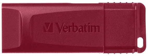 Verbatim USB atmintinė, USB 2.0, 32GB, Slider, mėlyna, raudona, 49327, USB A, usb su ištraukiama jungtimi. 2 vnt