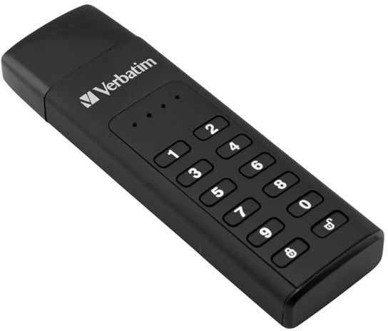 Pendrive Verbatim klaviatūra Secure, 64 GB (49431)
