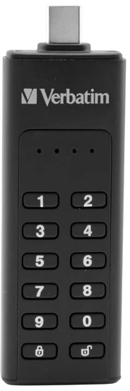 Pendrive Verbatim Klaviatūra saugi, 64 GB (49431)