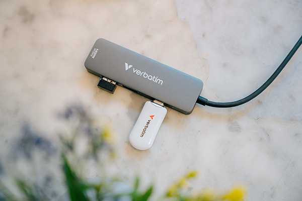 Atmintukas Verbatim Plectra 64GB USB-C, baltas, 30228