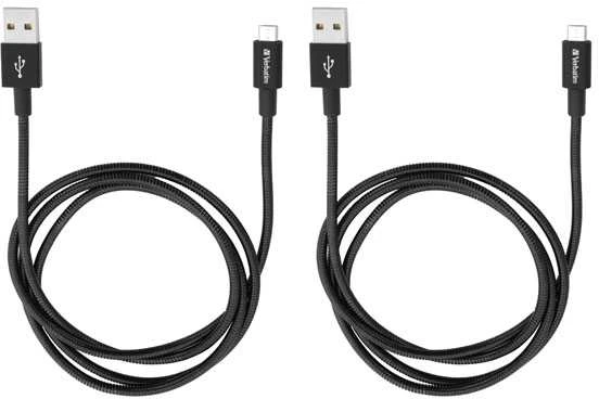 Verbatim 48874 USB kabelis 1 m 3.2 Gen 1 (3.1 Gen 1) Micro-USB A USB A Juoda