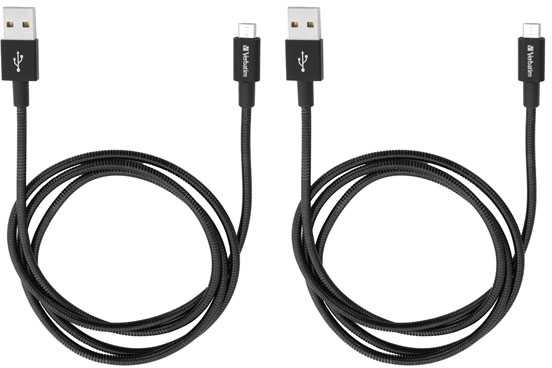 Verbatim 48874 USB kabelis 1 m 3.2 Gen 1 (3.1 Gen 1) Micro-USB A USB A Juoda