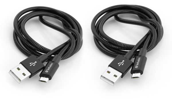 Verbatim 48874 USB kabelis 1 m 3.2 Gen 1 (3.1 Gen 1) Micro-USB A USB A Juoda