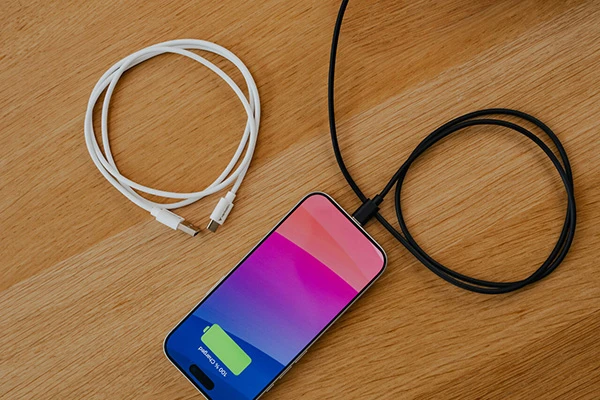 Verbatim Sync & Charge USB-C į A essentials 18W Kabelis juodos spalvos / baltos spalvos 2 vnt. 32393