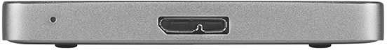 Kietasis diskas Verbatim zewnętrzny dysk twardy, Store,n,Go ALU Slim, 2.5", USB 3.0, 1TB, 1000GB, 53662, pilka, szczotkowane aliuminio