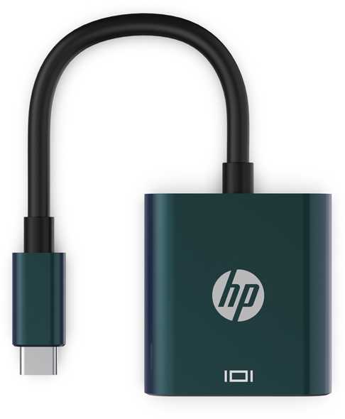 HP Video adapter, DHC-CT202, USB C (M) - HDMI F, juoda, Hewlett-Packard