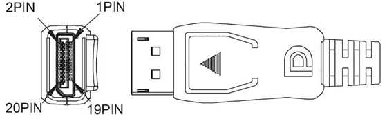 Kabelis PremiumCord DisplayPort - DisplayPort 0.5m juoda (KPORT1-005)